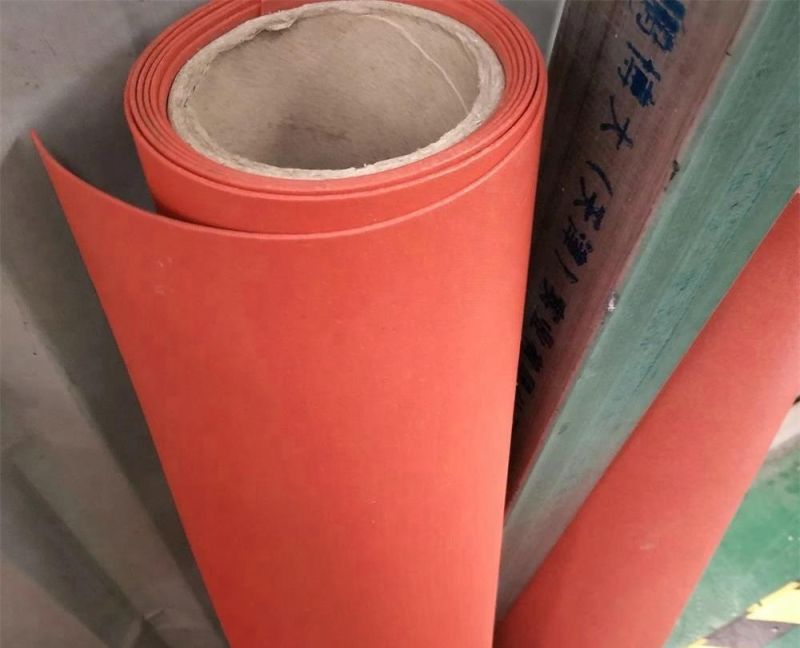Dark Red Close Cell Silicone Sponge Rubber Sheet, Silicone Foam Rubber Sheet for Ironning Table (3A1002)