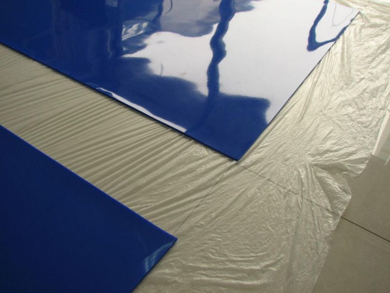 Blue Color Silicone Sheet, Silicone Rolls, Silicone Sheeting, Silicone Membrane, Silicone Diaphragm, Silicone Rubber Sheet for Safety Glass Vacuum Bag (3A1001)