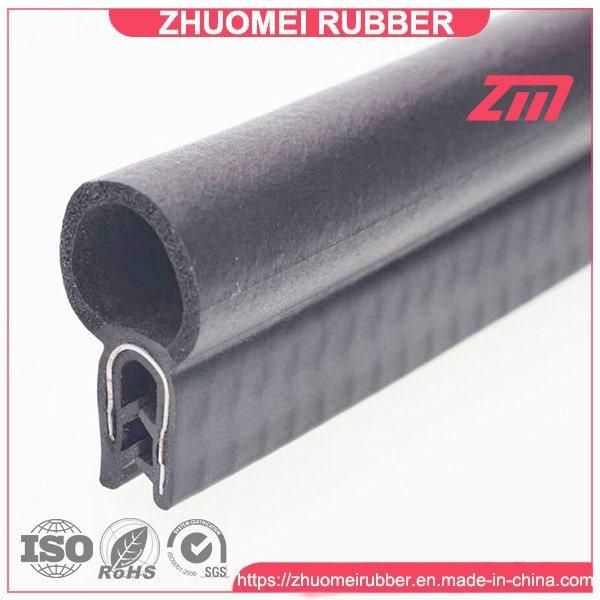 EPDM Car Door Seal Rubber Profile with Metal Reinforced