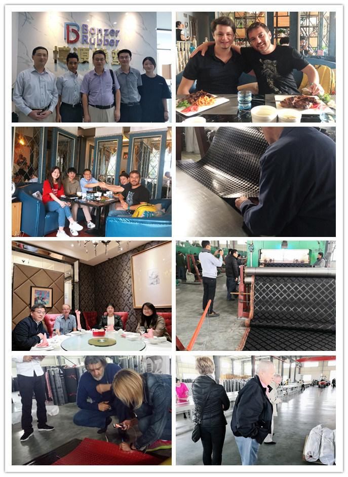 Nanjing Manufacture Rubber Mat Heat Resistant Rubber Sheet