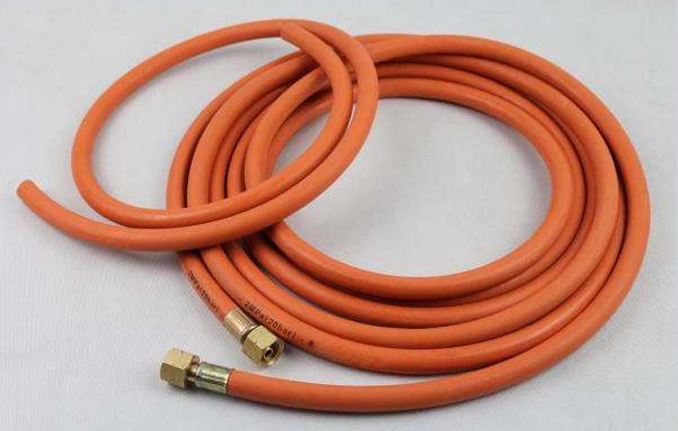 Family Safe Natural Gas Transfer LPG Hose Lightweight Rubber Made Gas Hoses