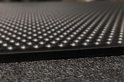Double Side Fabric Impression Cow Mat Heavy-Duty Rubber Mat, Horse Stall Mat
