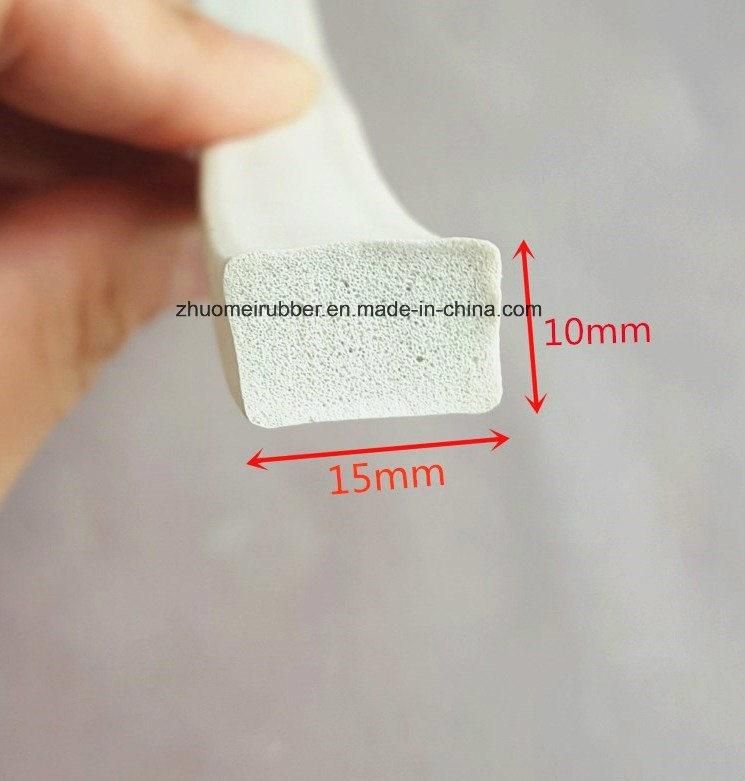 Foamed Silicone Rubber Seal Edging Strip