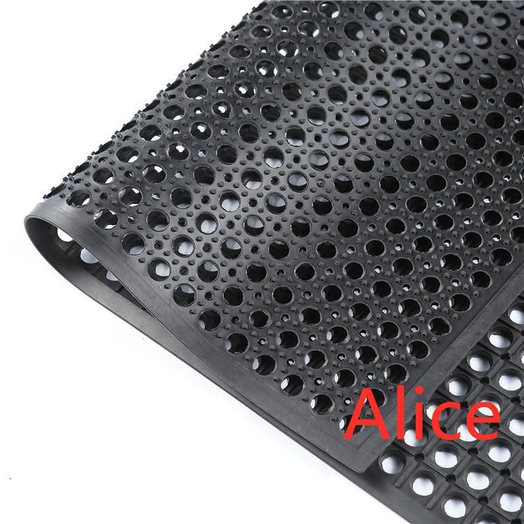Best Black Rubber Floor Mat/ Kitchen Flooring Rubber Mat