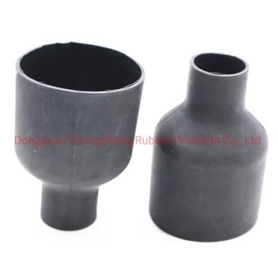Customzied Soft Black Rubber Hose Silicone Rubber Sleeve