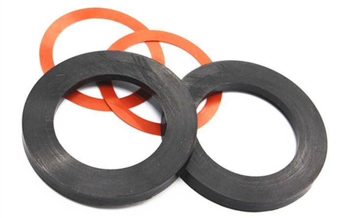 Round Flat Rubber Gasket with RoHS2.0 Approved