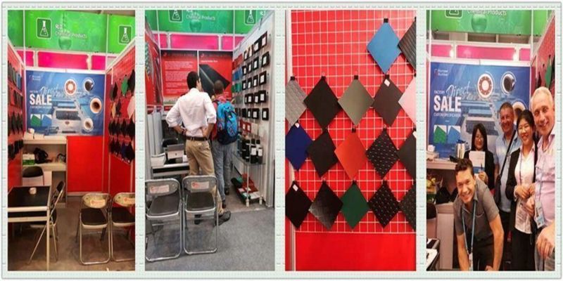 3mm Thickness Diamond Willow Thread Anti Slip Rubber Mat Rubber Sheet with SBR Nr Material