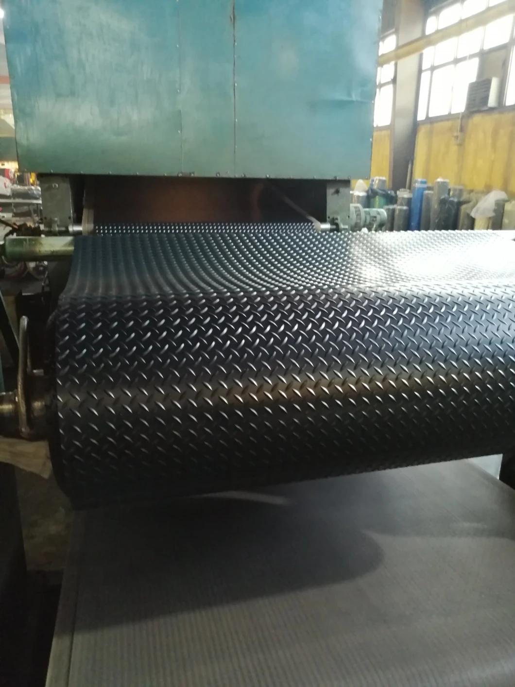 Factory Manufacture 3-6 mm Thickness Anti-Slip Diamond Rubber Floor Mat/Plate