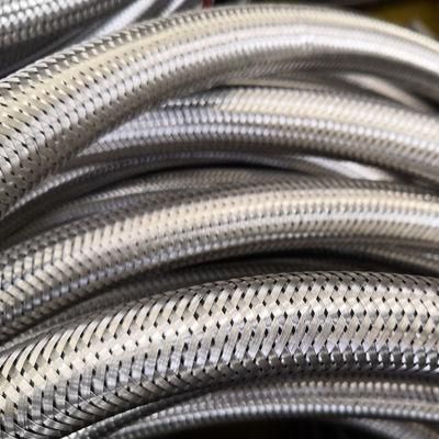 High Pressure Stainless Steel Wire Braided LPG Gas Rubber Hose