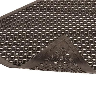Drainage Anti Slip Rubber Floor Mat, Bathroom Rubber Mat