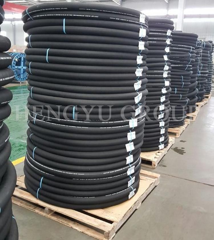 Fireproof High Pressure Spiral Hydraulic Hoses 4-6 Layers Steel Wire Spiral Hydraulic Hose SAE100 R15