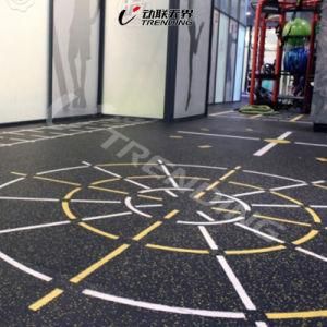 Fitness Center Indoor Soundproof Rubber Gym Flooring