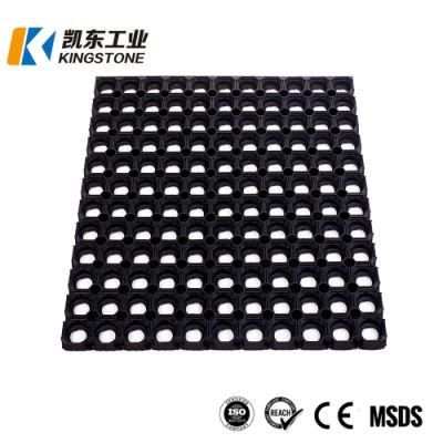 Impa 511071 Non Slip Rubber Deck Floor Boat Mat with Drainage Holes