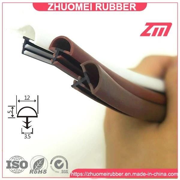 Rubber Extruded Wooden Door Seal Gasket