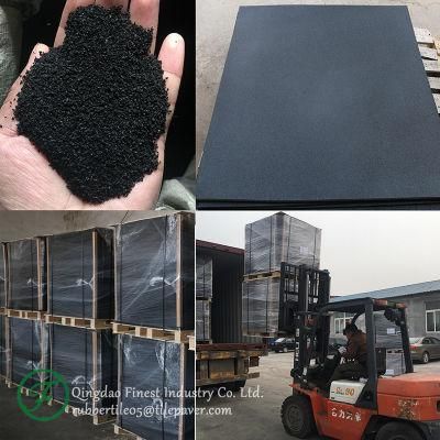 2019 Factory Wholesale Rubber Gym Flooring for Gym, Fitness Center, Sport Center, Gym Equipment