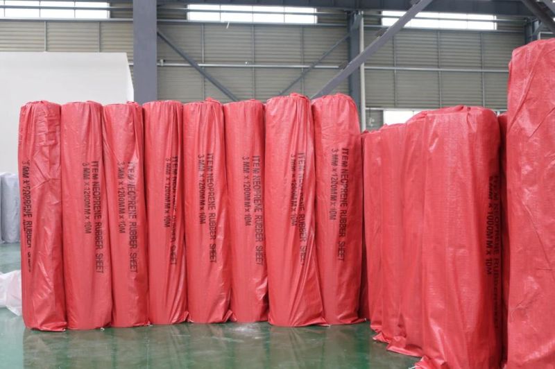 Neoprene SBR EPDM Nitrile Silicone Butyl Anti-Slip Industrial Rubber Sheet