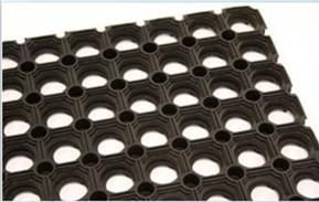Anti-Slip Drainage Mat for Workshop, Shower Area, Kitchen, Bathroom