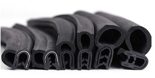 Automotive Caravan Window Seals Rubber Strips with Steel Core