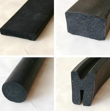 Closed Cell Soft Insulation Sealing Silicone Foam Sponge Cord