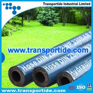 Blue SAE 100r2 1/4&quot;-2&quot; for Hydraulic Rubber Hose