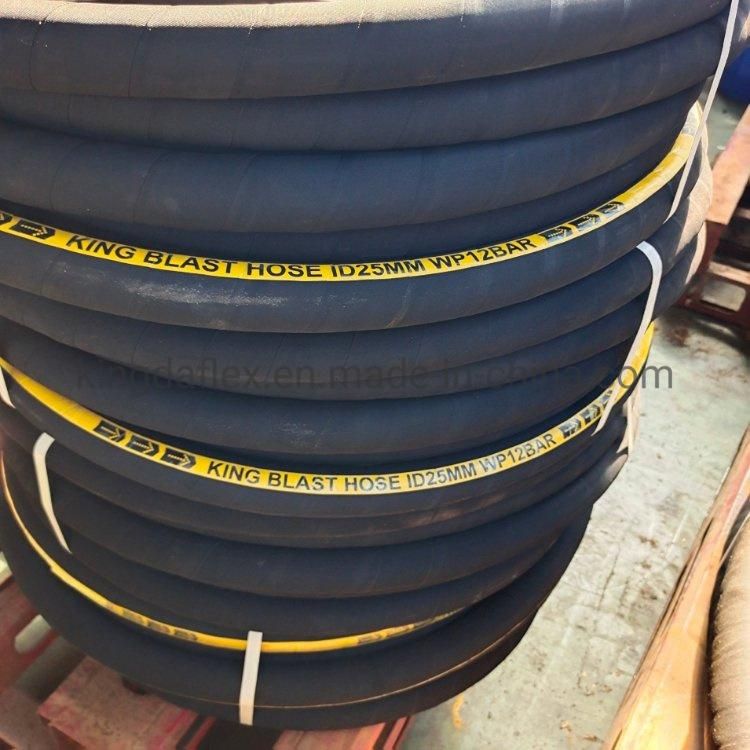 150PSI Abrasion Flexible Rubber Sandblast Hose