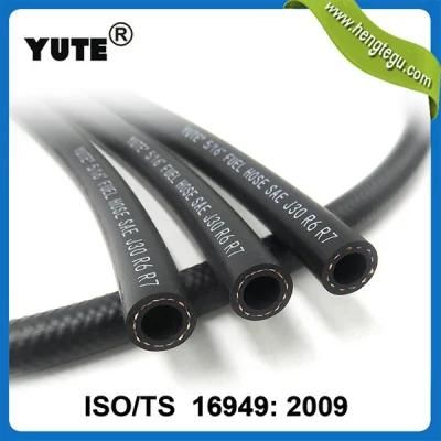 5/16 Soft Oil/Abrasion Resistant SAE J30 R7 Braided Rubber Fuel Hose