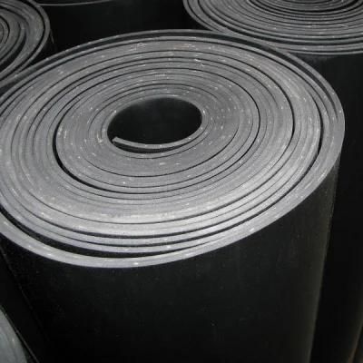 Cloth Insertion Rubber Sheet, Color Industrial Rubber Matting