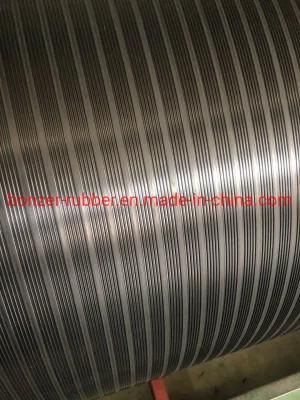 Black 3mm Wide Broad Ribbed Rubber Non Slip Matting Rolls Rubber Sheet