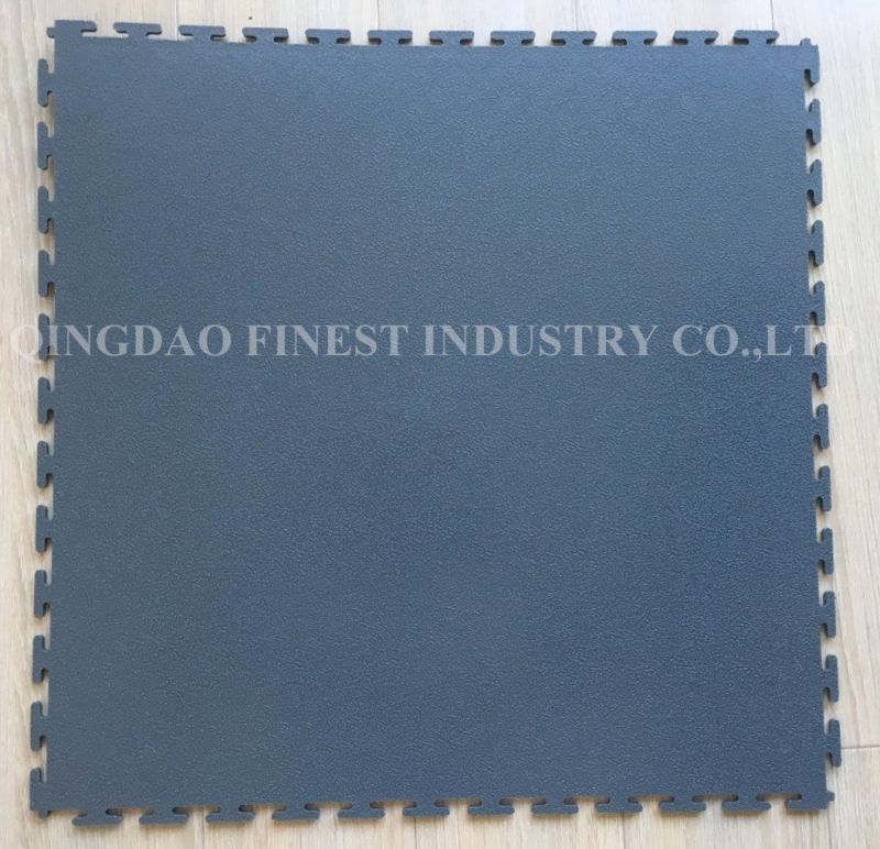 Fireproof Commercial PVC Flooring Tiles, Garage Floor Mat, PVC Garage Flooring Mat