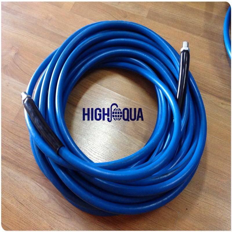 Smooth Surface NBR Nr Flexible Rubber Hose for Flushing Withsae 100 R1at Hydraulic Hose