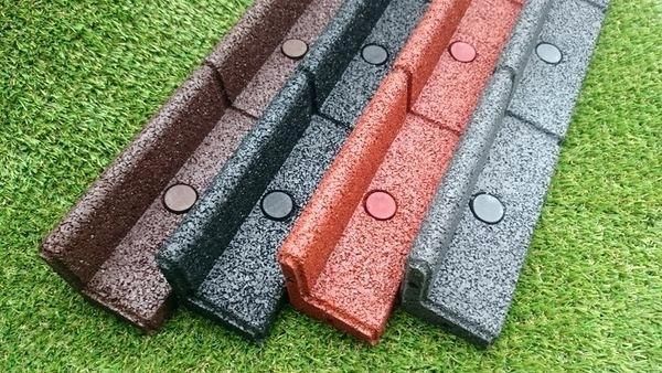 Interlocking Rubber Garden Landscape Edging