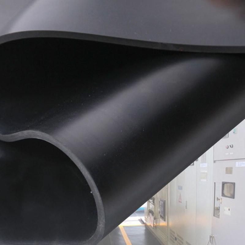 Smooth NBR CR Rubber Sheet Flooring Insulation Rubber Sheet
