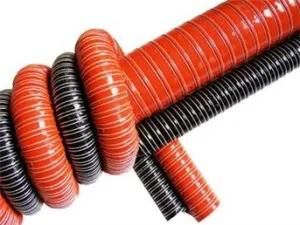 Silicone Coated Glass Fiber Fabric High Temperature Hose
