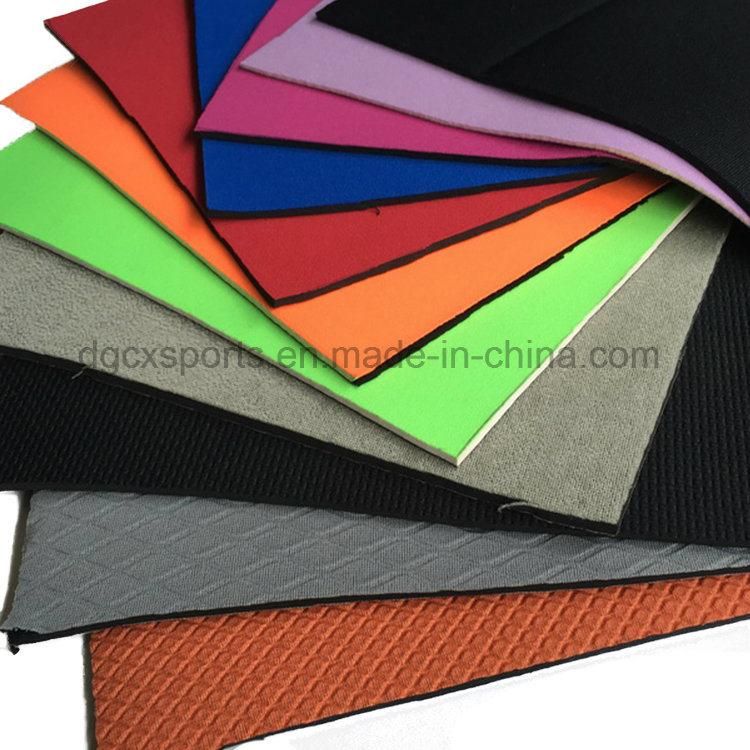 Direct Factory Custom Color Perforated Punch Embossed Neoprene Sheet Different Thickness Sponge Rubbe 1mm-20mm Wholesale Elastic Fabric Neoprene