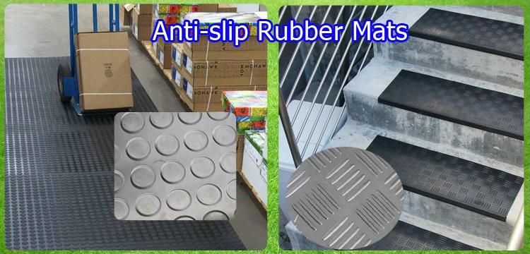 Anti-Abrasive Rubber Sheet Acid Resistant Rib Sheet Industrial Rubber Sheet