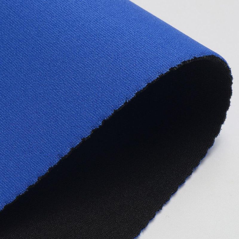 New Arrival Blue Fluorescent Nylon Fabric Material Neoprene for Wetsuits