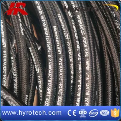 Cotton Cover Fuel Oil Hydraulic Hose SAE 100r5