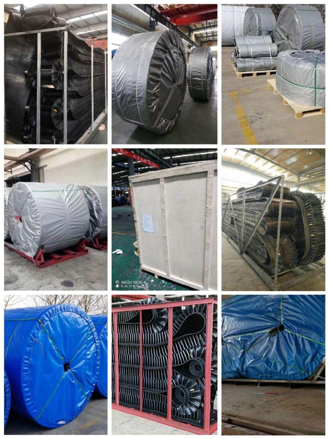 Cut Edge Pure Nylon Rubber Conveyor Belting for Cement Industry