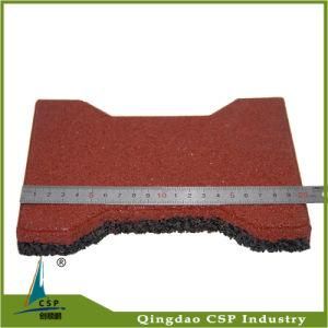 Antislip Stable Dog Bone Rubber Tile for Horse
