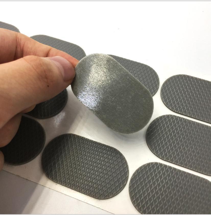 Black Rubber Feet 3m Self Adhesive Tall Square Bumpers for Electronics Speakers Computers Keyboard Chair Legs Protect