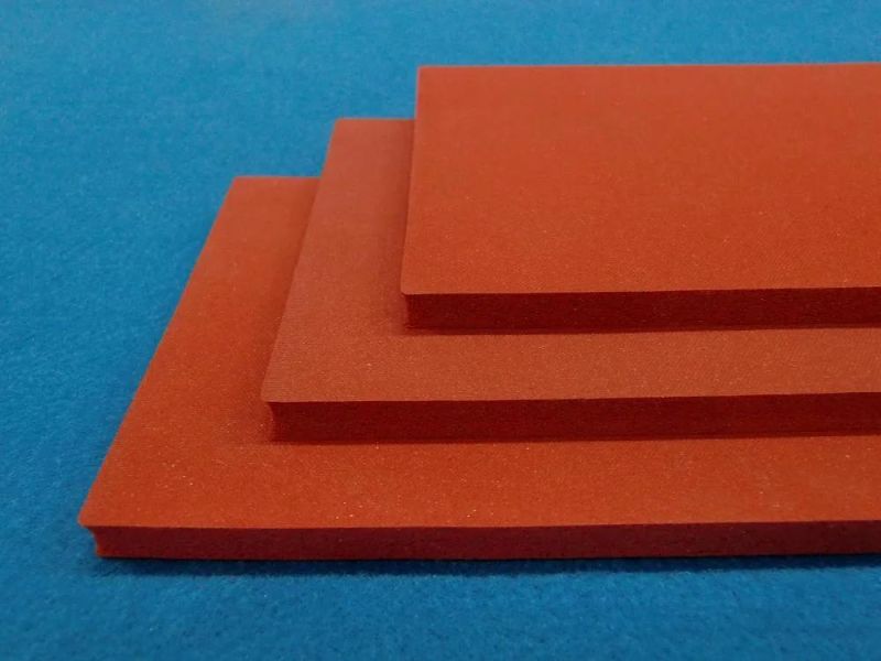 Heat Resistant Silicone Foam Rubber Sheet, Silicone Sponge Rubber Sheet with Close Cell Silicone Sponge (3A1002)