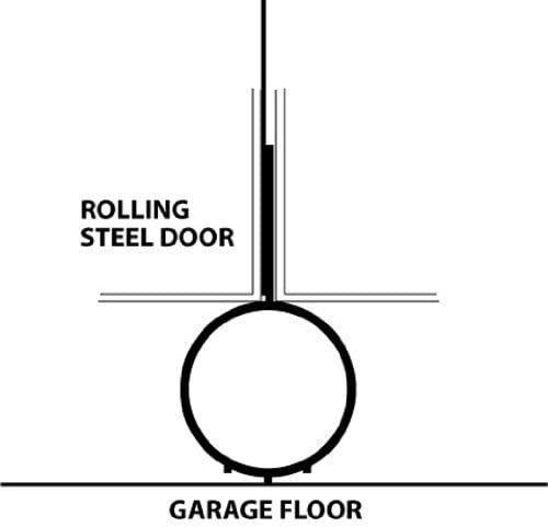 Proseal 59009 9 Foot Replacement Door Seal for Commercial/Industrial Roll up Door