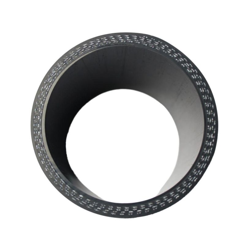 ID 3.5" 89mm Intercooler Turbo Silicone Straight Coupler Hose Black