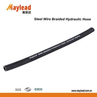 2 Layer High Pressure Steel Wire Braided Rubber Hose