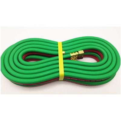 Grade R /4&prime;&prime; Twin Hose with Brass Fittings
