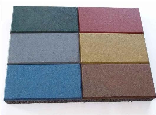 Outdoor Playground Safe Antislip Rubber Floor Mat, Gym Flooring Mat