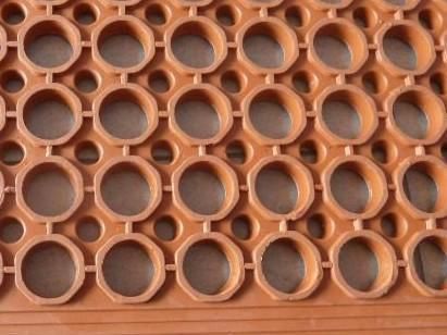 Anti-Fatigue Rubber Mat, Anti-Slip Kitchen Rubber Mats, Drainage Rubber Mat