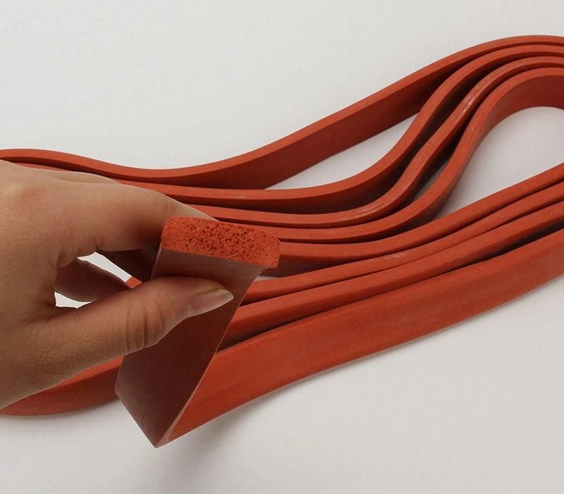 Silicone Sponge Extrusion, Silicone Sponge Profil, Silicone Sponge Cord with Close Cell