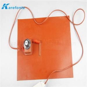 12V/24V/110V/220V/380V Silicone Rubber Heating Pad/Plate/Mat/Sheet