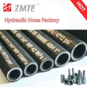 SAE R15 High Pressure Multi-Spiral Wire Reinforced Hydraulic Rubber Hose